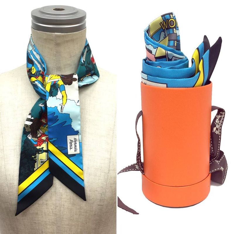 Item Hermes Twilly Wow 063463s 2021 Spring/summer American Comic Style Tie