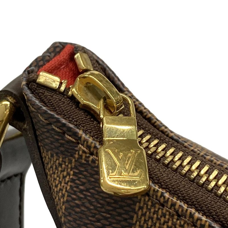 Louis Vuitton Shoulder Bag Damier Bloomsbury PM N42251 Ebène