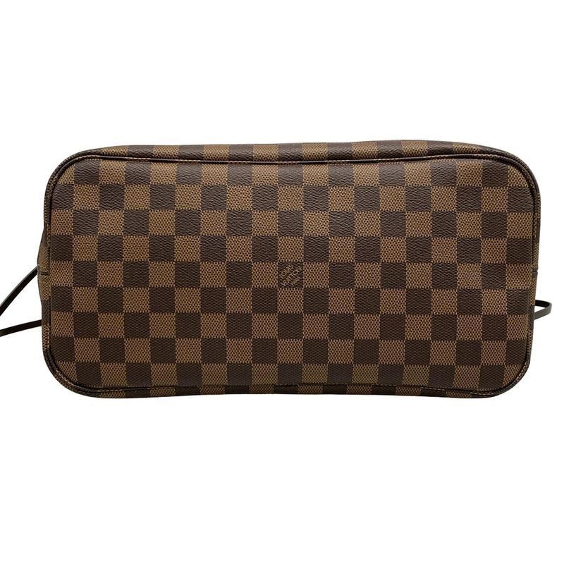 Louis Vuitton Damier Neverfull MM N41358 Ebène Tote Bag