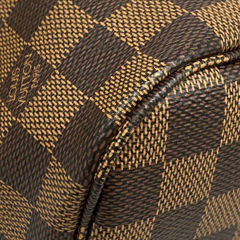 Louis Vuitton Damier Neverfull MM N41358 Ebène Tote Bag