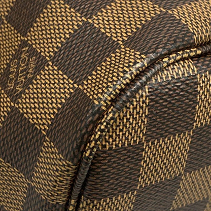 Louis Vuitton Damier Neverfull MM N41358 Ebène Tote Bag