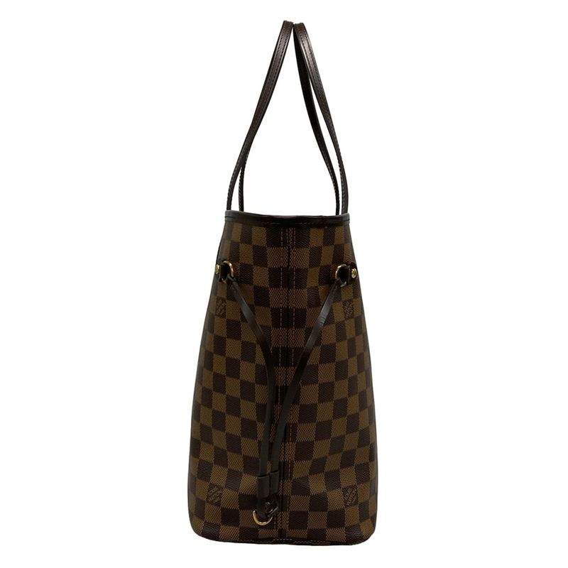 Louis Vuitton Damier Neverfull MM N41358 Ebène Tote Bag