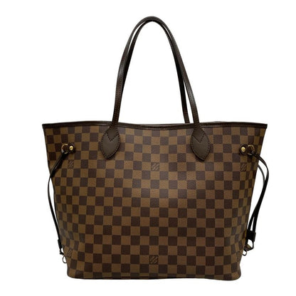 Louis Vuitton Damier Neverfull MM N41358 Ebène Tote Bag
