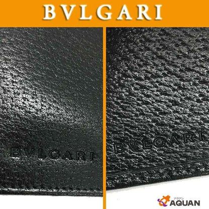 Sale Bvlgari Wallet Billfold Notebook Cabas - Card Case Unused Item Aq7431