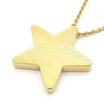 Chanel Necklace - Gold X Black X Clear Star Coco Mark