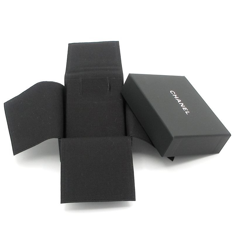 Chanel Necklace - Gold X Black X Clear Star Coco Mark