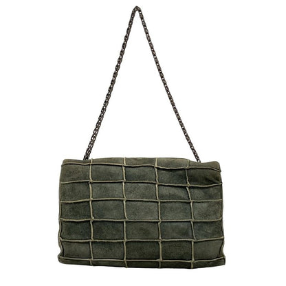 Chanel Shoulder Bag 2.55 Gray Identification Mademoiselle Chain