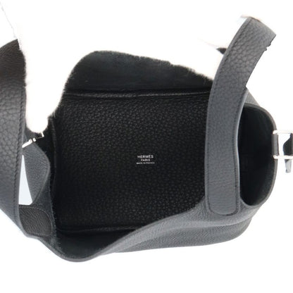 Hermes Picotin Lock PM Taurillon Clemence Ladies Handbag Black [unused