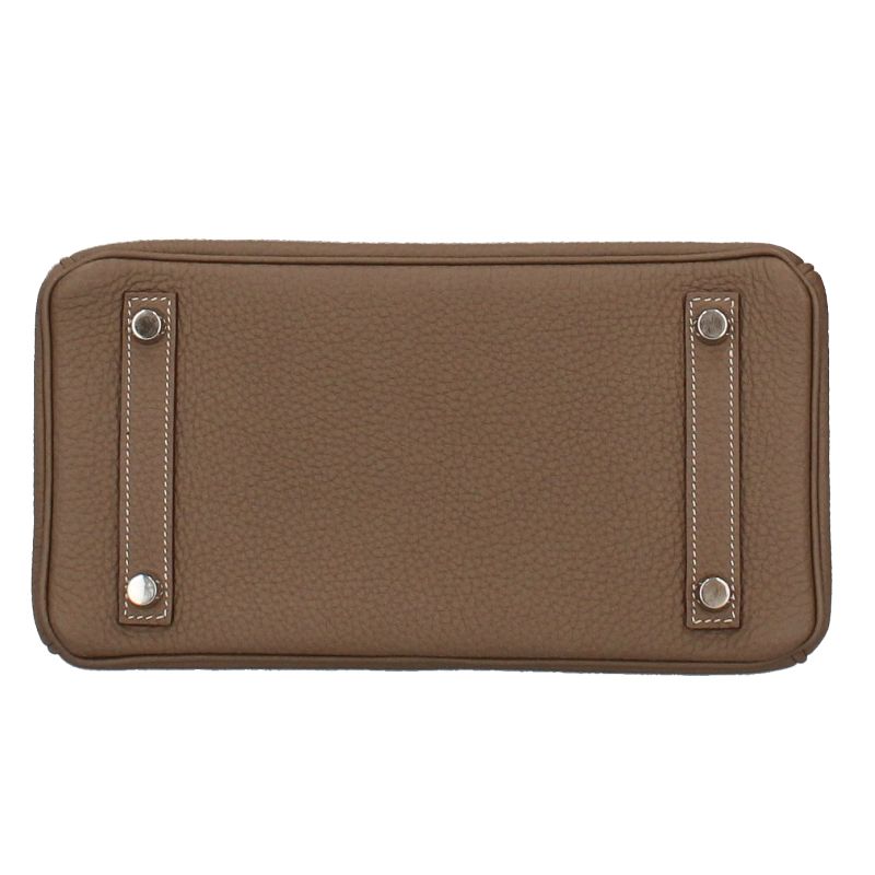 Hermes Birkin 25 Togo Ladies Handbag Etoupe