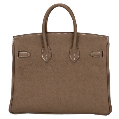 Hermes Birkin 25 Togo Ladies Handbag Etoupe