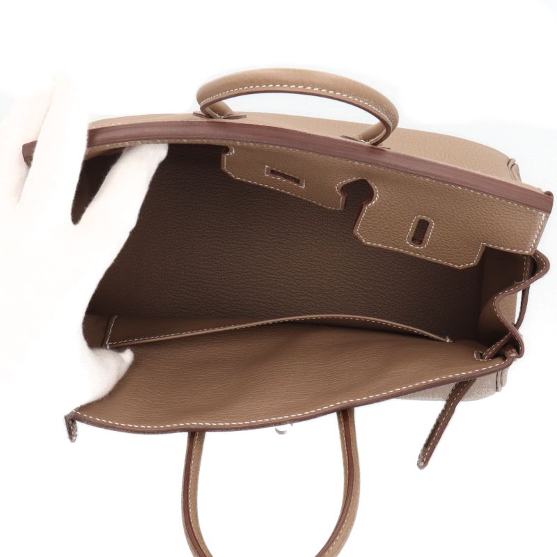 Hermes Birkin 25 Togo Ladies Handbag Etoupe