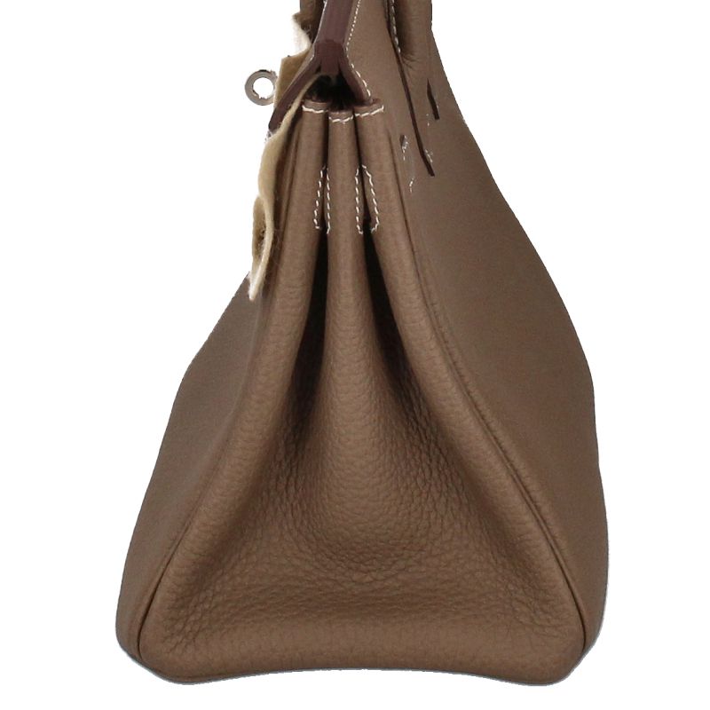 Hermes Birkin 25 Togo Ladies Handbag Etoupe