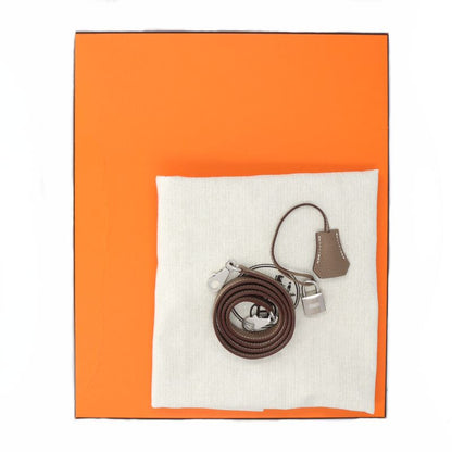 Hermes Kelly 25 Inside Stitching Togo Women's Handbag Etoupe