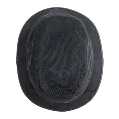 Gucci Jumbo GG Canvas Bucket Hat Black L Unisex
