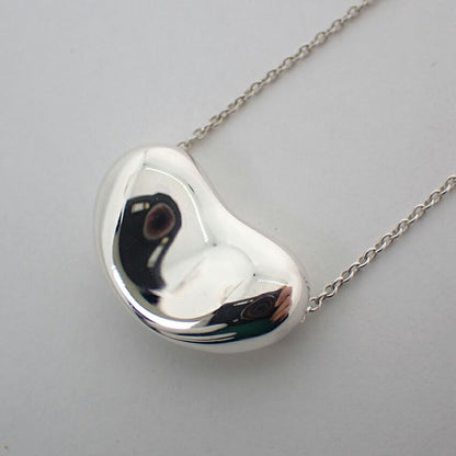 Tiffany & Co 925 Bean Pendant Necklace j107-8