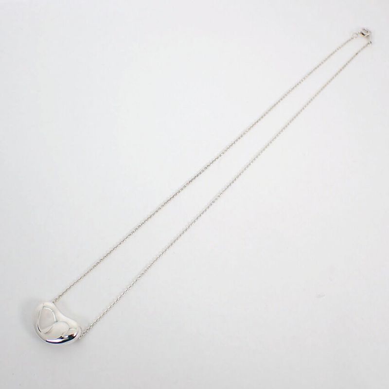 Tiffany & Co 925 Bean Pendant Necklace j107-8
