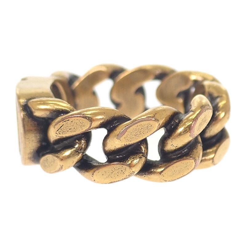 Dior 30 Montaigne L R0939 Mtgmt Ring GP Gold Ladies CD Signature Logo