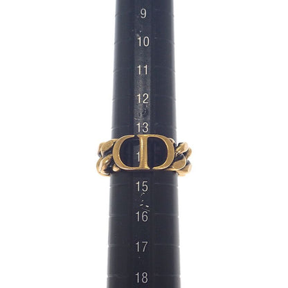 Dior 30 Montaigne L R0939 Mtgmt Ring GP Gold Ladies CD Signature Logo