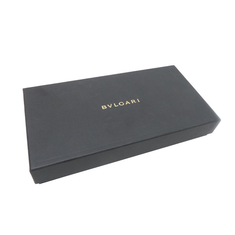 Bulgari Long Isabella Rossellini Navy Wallet