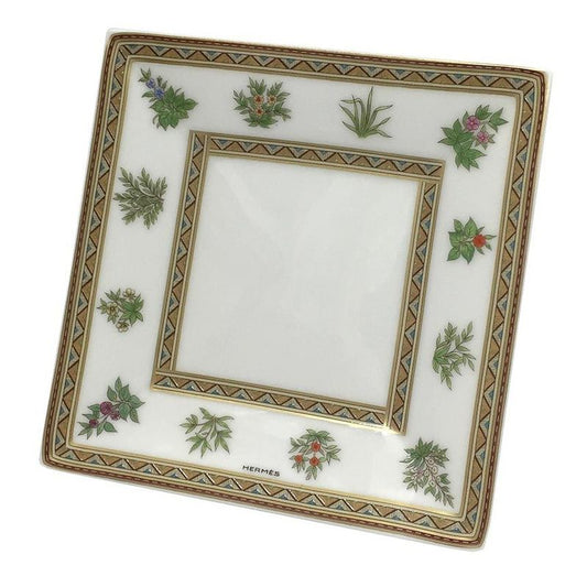 Sale Unused Hermes Schwardrian Square Plate Tray Square Plate Aq7524