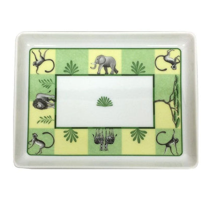 Sale Unused Hermes Africa Green Tray Accessory Case Aq7525