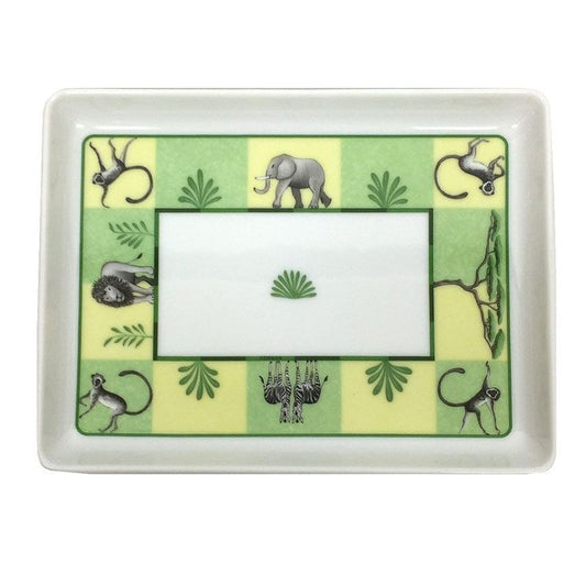 Sale Unused Hermes Africa Green Tray Accessory Case Aq7525