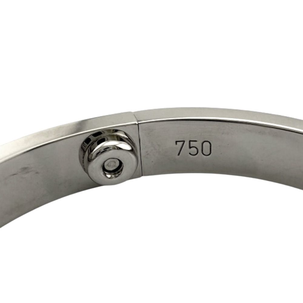 Cartier Love Bracelet with Driver Bangle 18k K18 White Togo Old Diamond Ladies