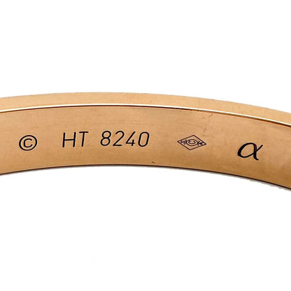 Cartier Love Bracelet with Driver Bangle 18k K18 Pink Gold Ladies Cartier Used