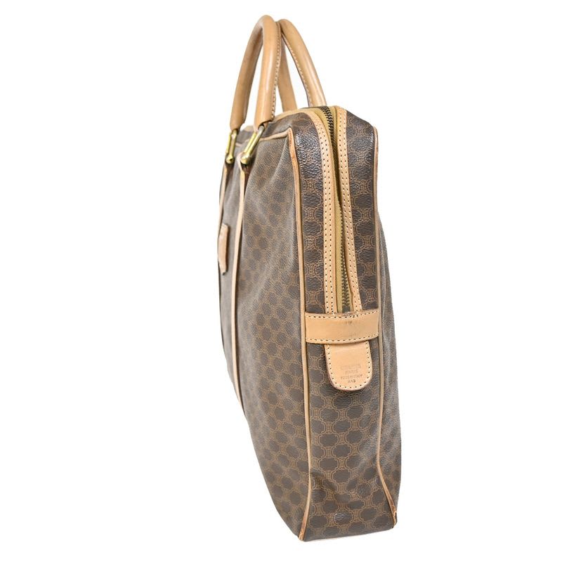 Celine Business Bag Macadam Handbag Brown 02 Bs101