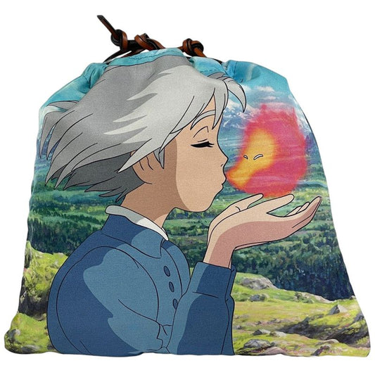 Loewe Draw String Ring Pouch Studio Ghibli Howl's Moving Castle Draw String