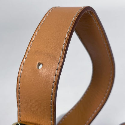 Celine Macadam Pattern Shoulder Bag Crossbody Shoulder Bag Coated Canvas Brown