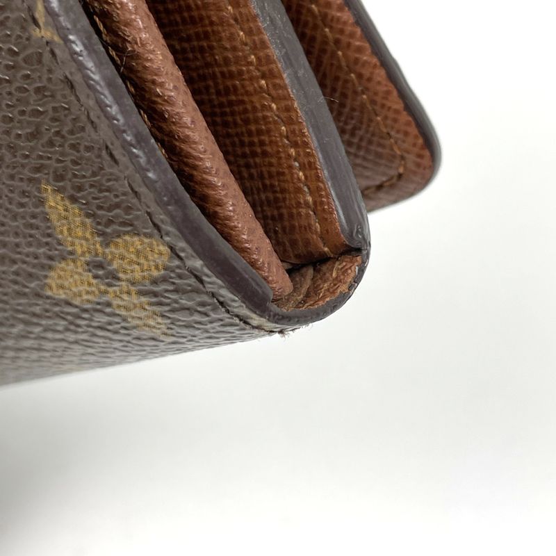 Louis Vuitton Porte Monet Bier Tresor Billfold Wallet with Coin Purse Monogram