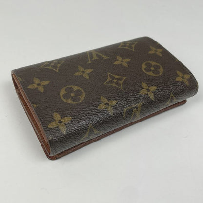 Louis Vuitton Porte Monet Bier Tresor Billfold Wallet with Coin Purse Monogram