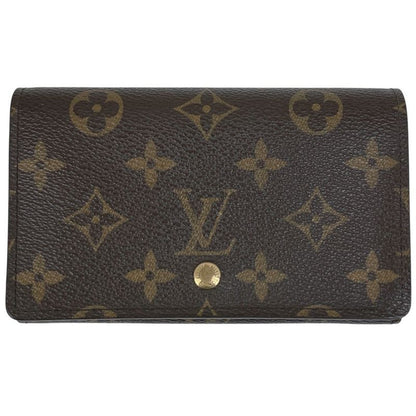 Louis Vuitton Porte Monet Bier Tresor Billfold Wallet with Coin Purse Monogram