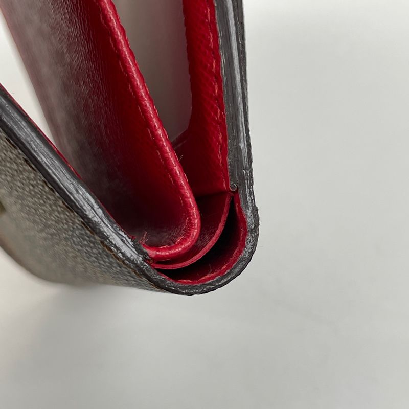 Louis Vuitton Portefeuille Koala Trifold Bifold Wallet Damier Brown N60005 Women