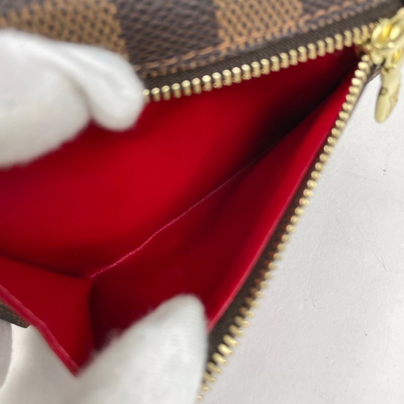 Louis Vuitton Portefeuille Koala Trifold Bifold Wallet Damier Brown N60005 Women