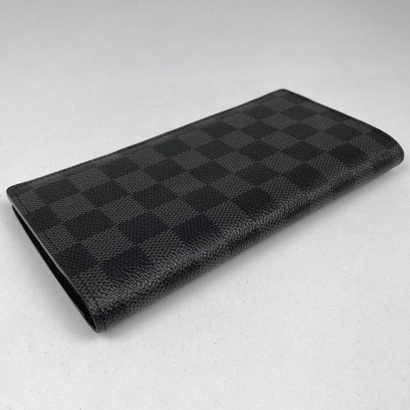 Louis Vuitton Portefeuille Brazza Billfold Wallet with Coin Purse Damier