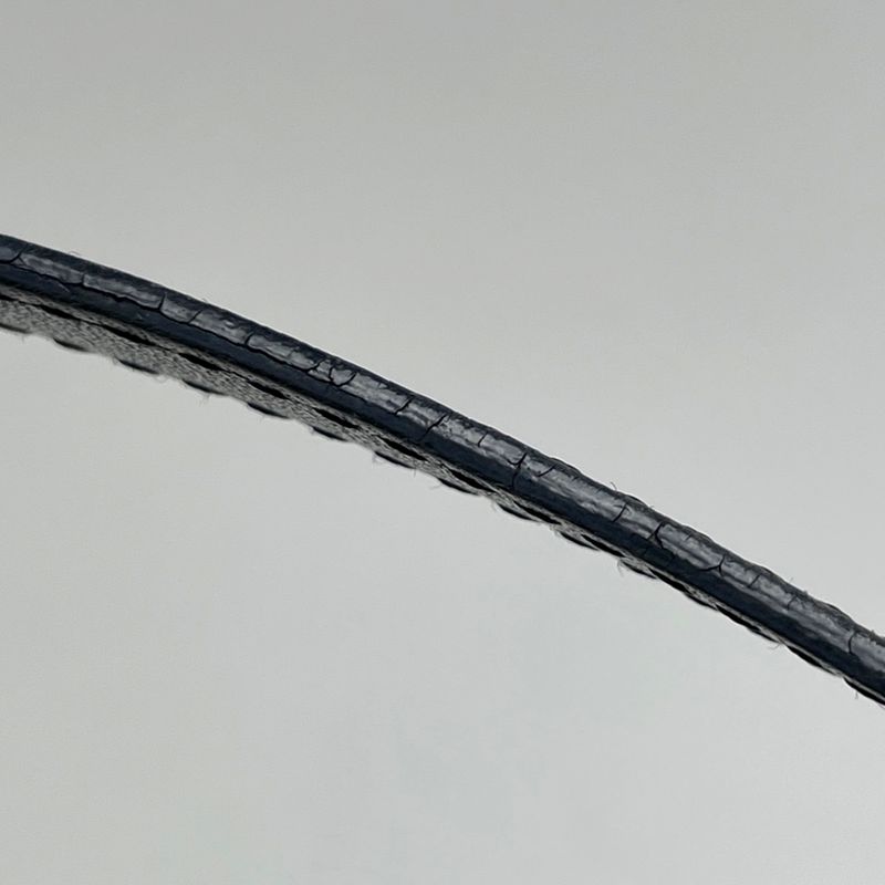 Christian Dior Trotter Pattern Handbag Pouch Handbag Canvas Black Women