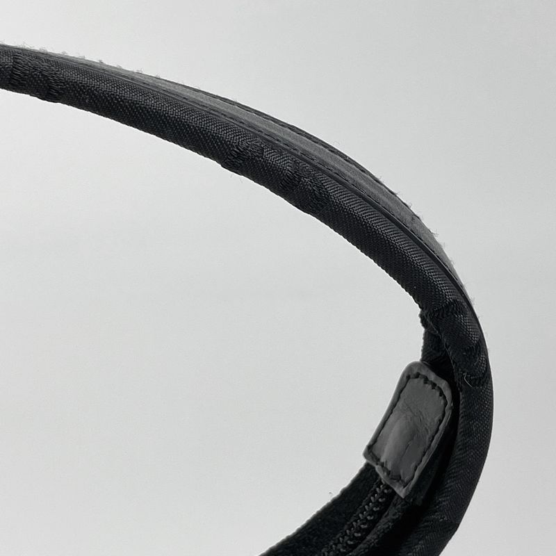 Gucci GG Pattern Shoulder Bag One Shoulder Handbag Shoulder Bag Nylon Black