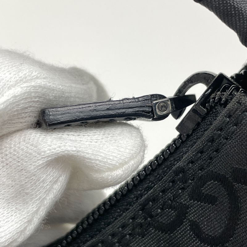 Gucci GG Pattern Shoulder Bag One Shoulder Handbag Shoulder Bag Nylon Black