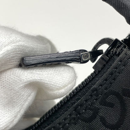 Gucci GG Pattern Shoulder Bag One Shoulder Handbag Shoulder Bag Nylon Black