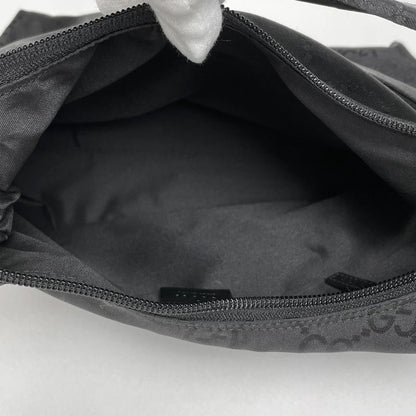 Gucci GG Pattern Shoulder Bag One Shoulder Handbag Shoulder Bag Nylon Black