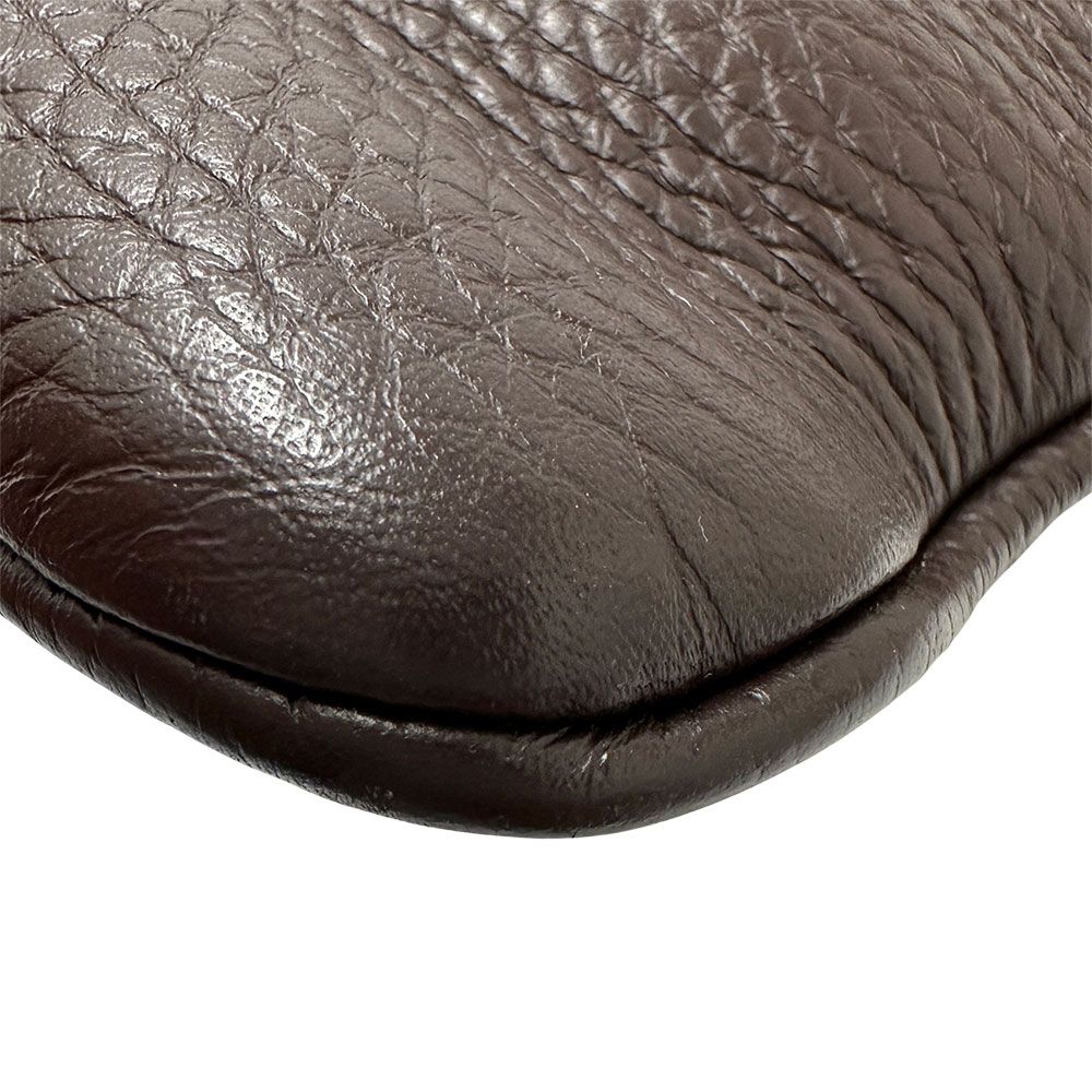 Loewe Bag Women'S Brand Shoulder Bag Leather Velazquez Dark Brown Black Stylish