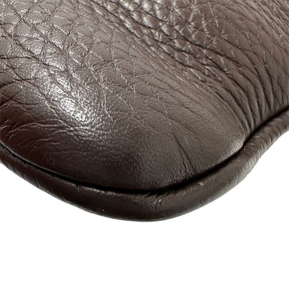 Loewe Bag Women'S Brand Shoulder Bag Leather Velazquez Dark Brown Black Stylish