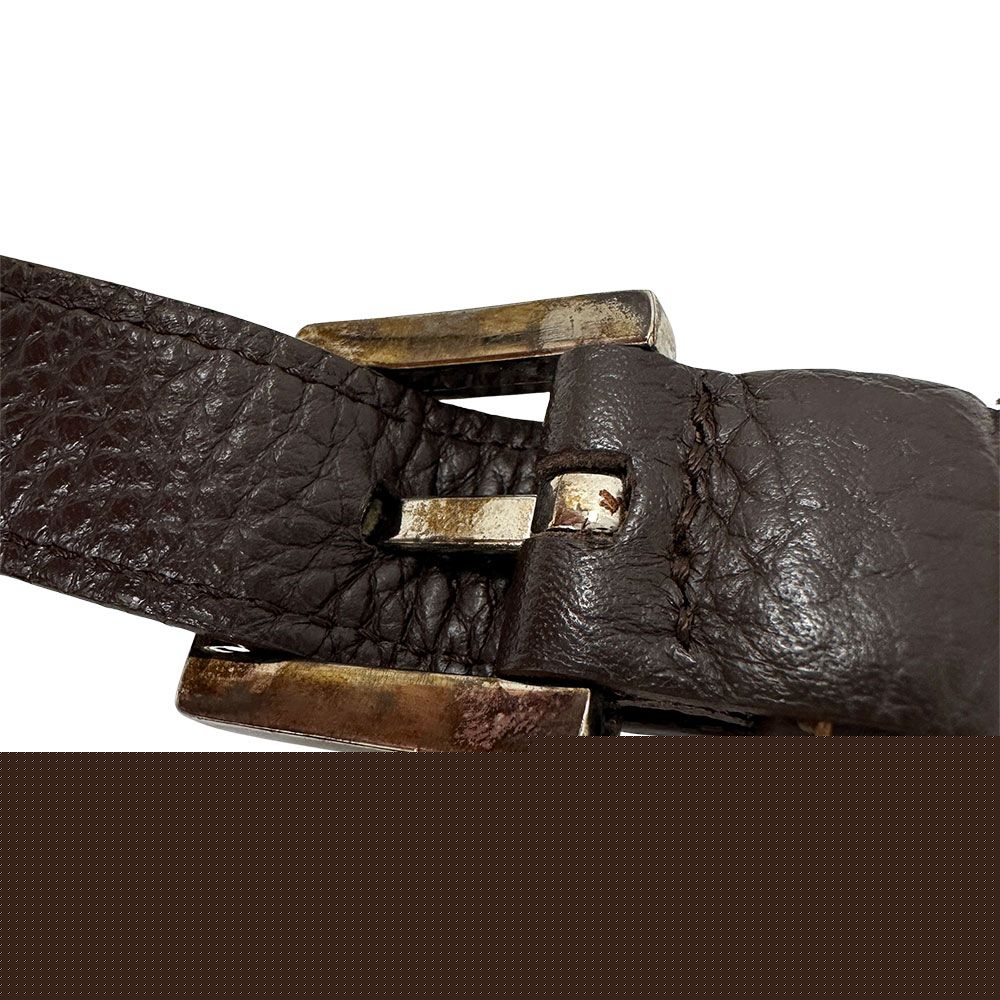 Loewe Bag Women'S Brand Shoulder Bag Leather Velazquez Dark Brown Black Stylish
