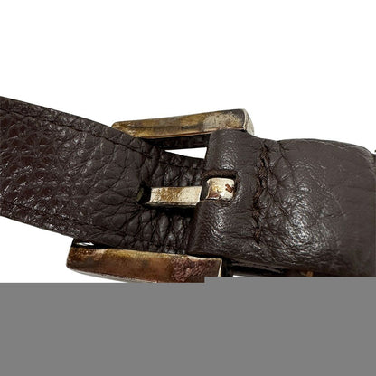 Loewe Bag Women'S Brand Shoulder Bag Leather Velazquez Dark Brown Black Stylish