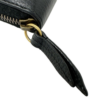 Gucci Wallet Men'S Brand Long Wallet Leather Petit Marmont Dragon Ufo Black
