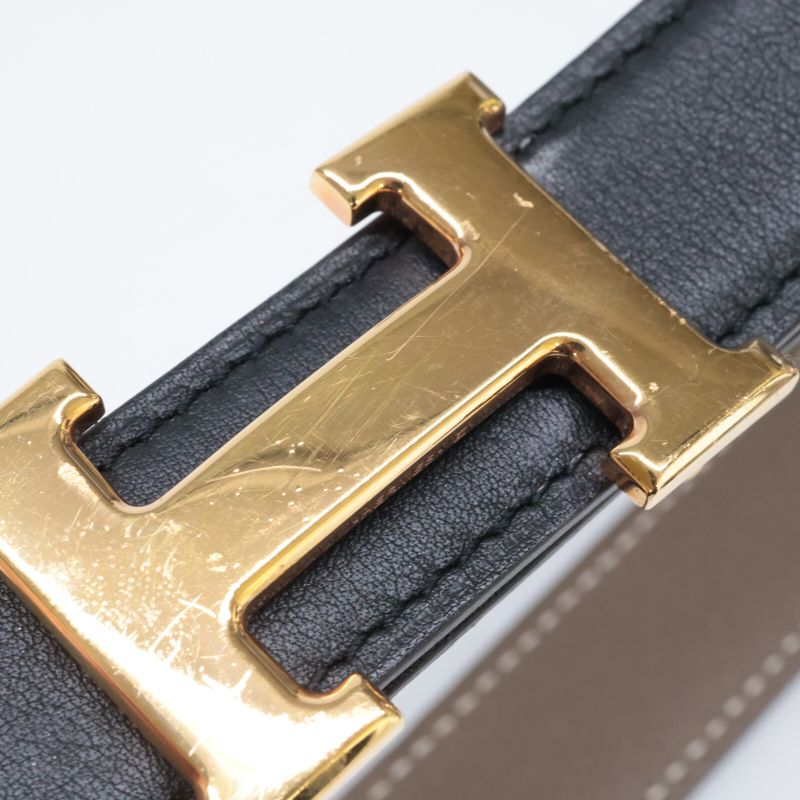 Hermes Constance U Engraved Reversible Leather 75