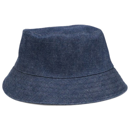 Hermes Helen Silky Denim Pocket Bucket Hat 57