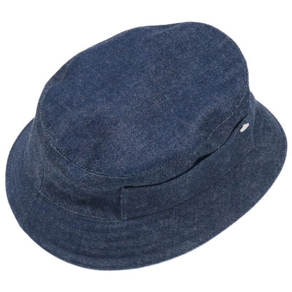 Hermes Helen Silky Denim Pocket Bucket Hat 57